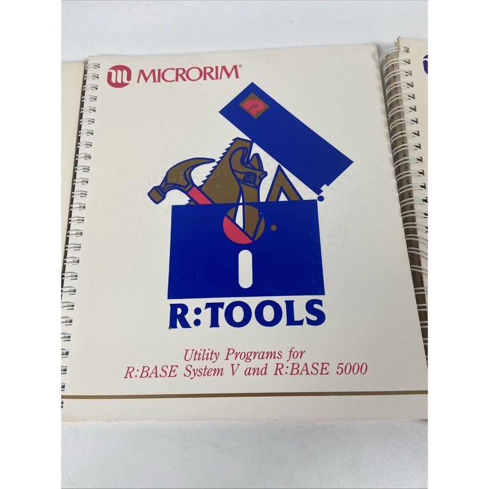 Microrim R:BASE 3.0 3.1 Manual Lot R:Tools R:Macros R:Partner Database Software - Picture 3 of 13